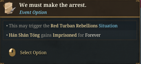 Arresting Han Shantong event option.png